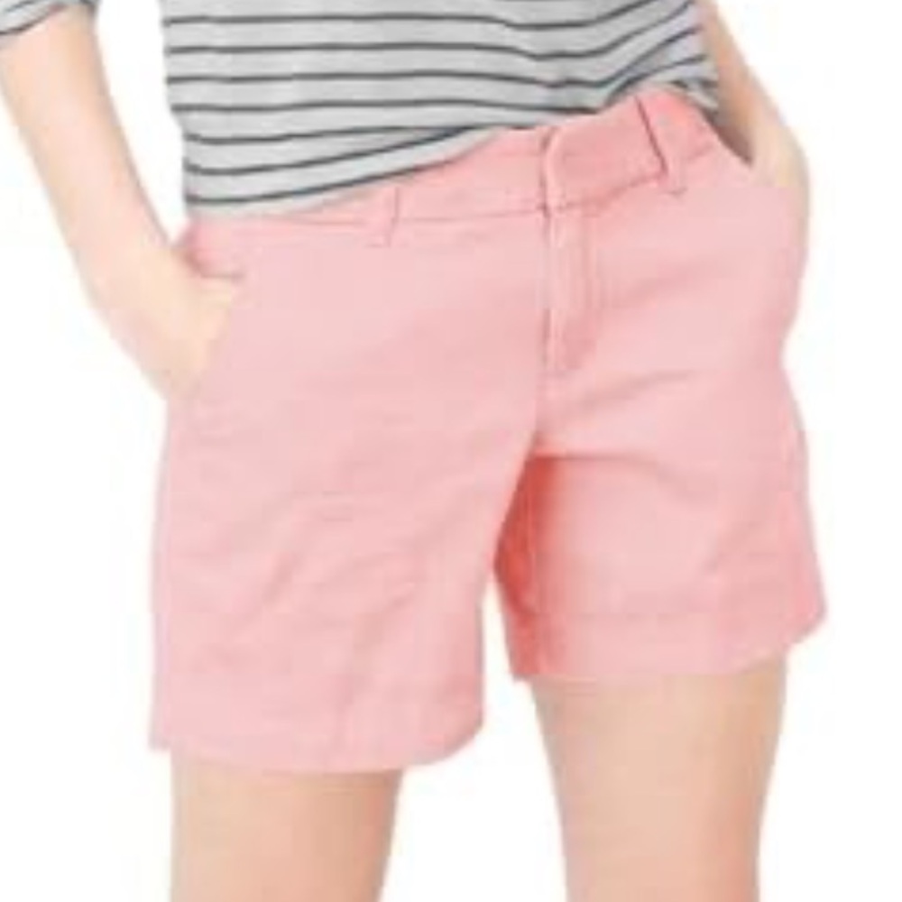 Hybrid & Company Shorts Sz 20 Twill Mid-Rise Pockets Cotton Blend Vacation Wear